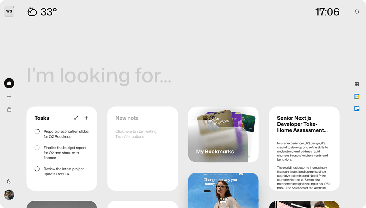 Footer illustration showing Kiub interface
